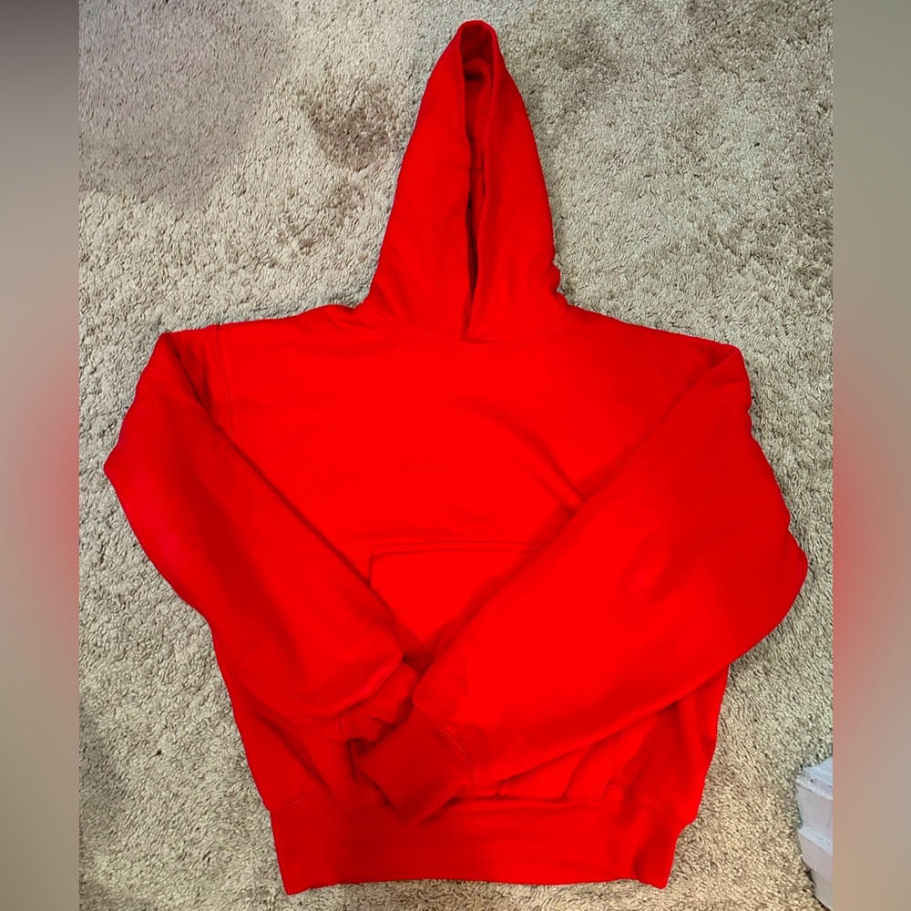 Yeezy YZY x Gap Perfect Hoodie Red Size Small Mens
